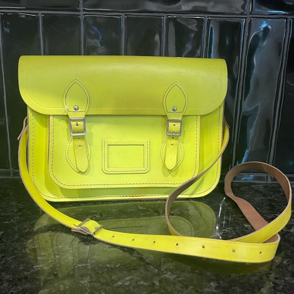 The Cambridge Satchel Company Handbags - Neon Yellow Cambridge Satchel Company